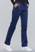 Dámske nohavice úzkeho strihu - námornícka modrá