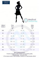 Zdravotnícke oblečenie - Dámska blúza s potlačou PRÍŠERKY