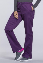 Zdravotnícke oblečenie - Dámske nohavice 5 vreckové - fialová