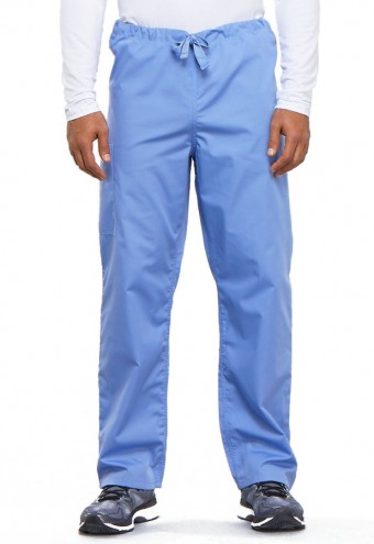Zdravotnícke oblečenie - Nohavice so šnurovaním - nebeská modrá