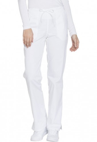 Zdravotnícke oblečenie - Dámske nohavice 5 vreckové - biela
