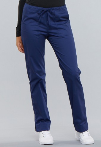 Zdravotnícke oblečenie - Dámske nohavice úzkeho strihu - námornícka modrá