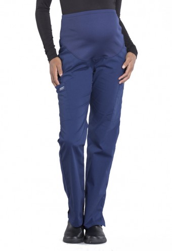Zdravotnícke oblečenie - Tehotenské nohavice MATERNITY - námornícka modrá
