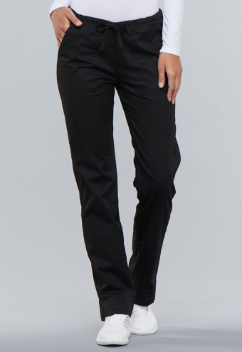 Zdravotnícke oblečenie - Dámske nohavice úzkeho strihu - čierna