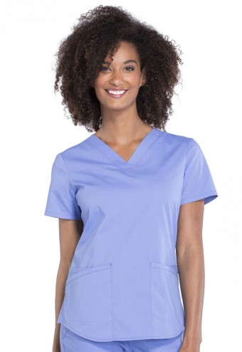 Zdravotnícke oblečenie - Dámska blúza EVERYDAY - nebeská modrá