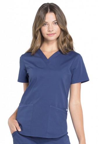 Zdravotnícke oblečenie - Dámska blúza EVERYDAY - námornícka modrá