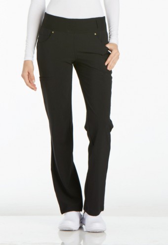 Zdravotnícke oblečenie - Pracovné nohavice s vysokým pásom IFLEX - čierna