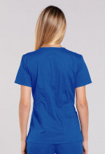 Zdravotnícke oblečenie - Dámska blúza s V-výstrihom - kráľovská modrá