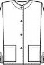 Zdravotnícke oblečenie - Dámska blúza s dlhým rukávom na zapínanie s potlačou 